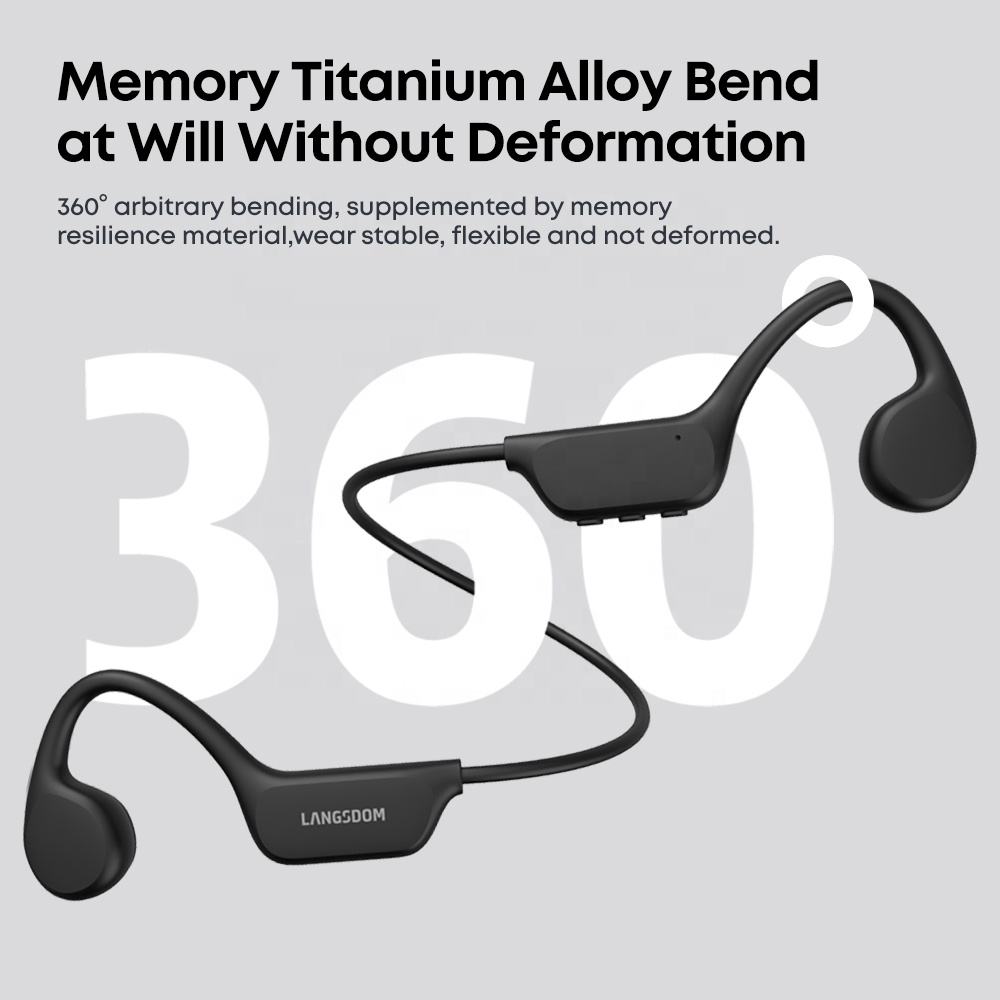 Waterproof Headset Swimming Bluetooth Headphones