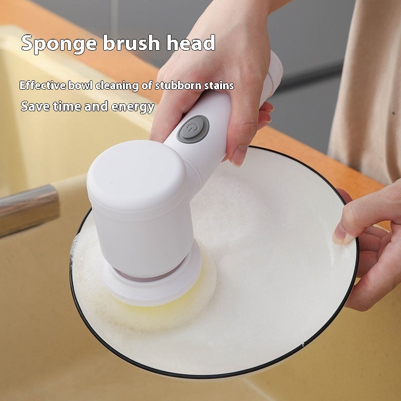 Long Handle Dish Brush Automatic Liquid Adding