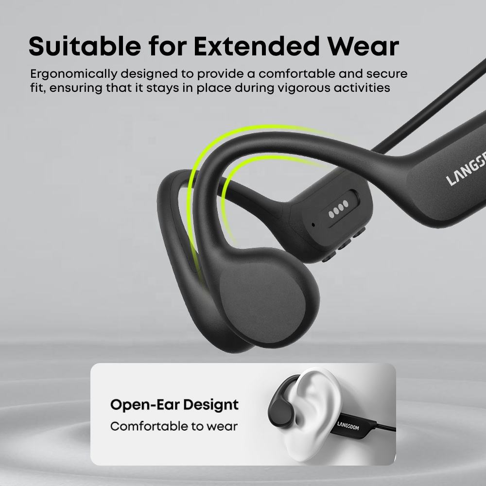 Waterproof Headset Swimming Bluetooth Headphones