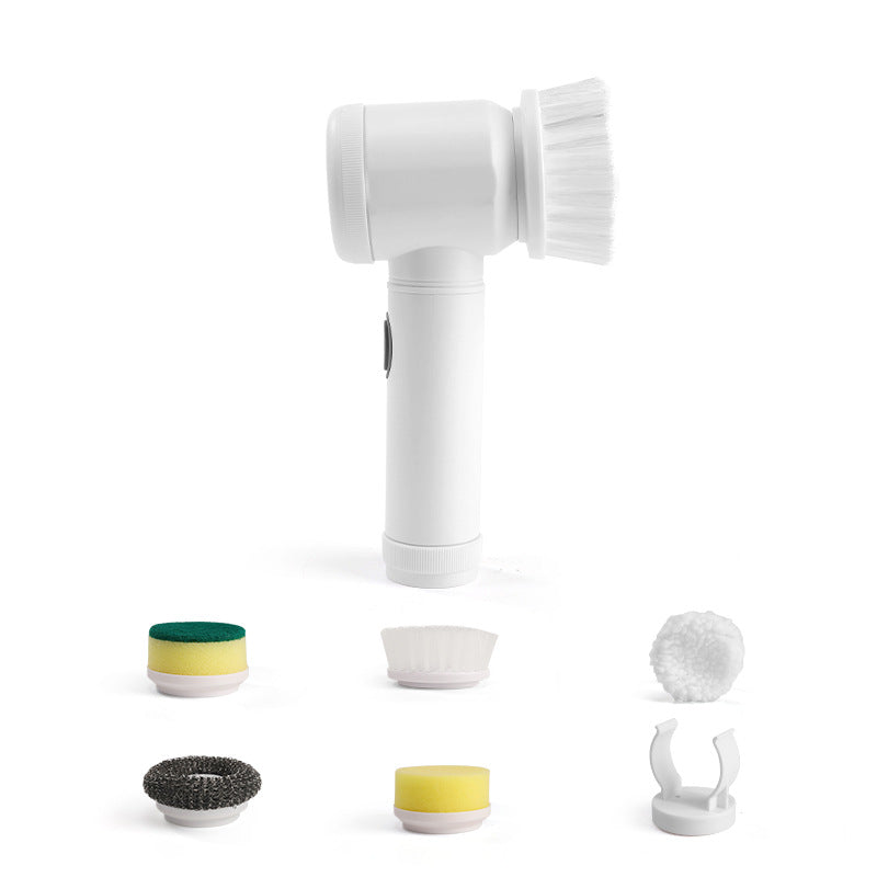 Long Handle Dish Brush Automatic Liquid Adding